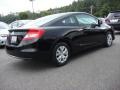 Crystal Black Pearl - Civic LX Coupe Photo No. 4