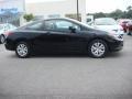 Crystal Black Pearl - Civic LX Coupe Photo No. 5