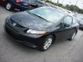 Crystal Black Pearl - Civic LX Coupe Photo No. 8