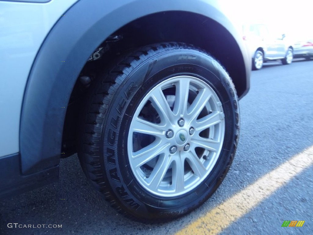 2008 LR3 V8 SE - Zermatt Silver Metallic / Ebony Black photo #38