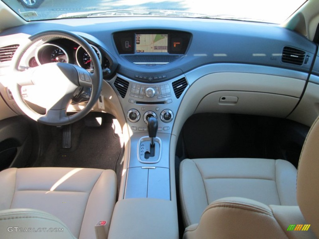 2010 Tribeca 3.6R Limited - Crystal Black Silica / Desert Beige photo #26