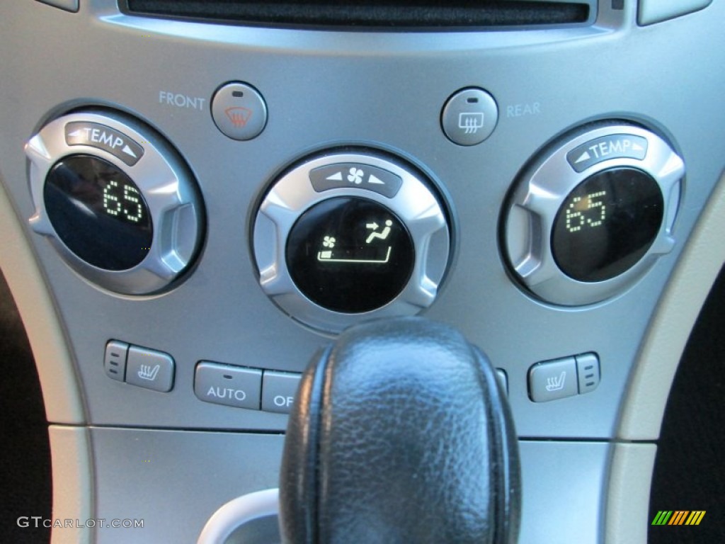 2010 Tribeca 3.6R Limited - Crystal Black Silica / Desert Beige photo #31