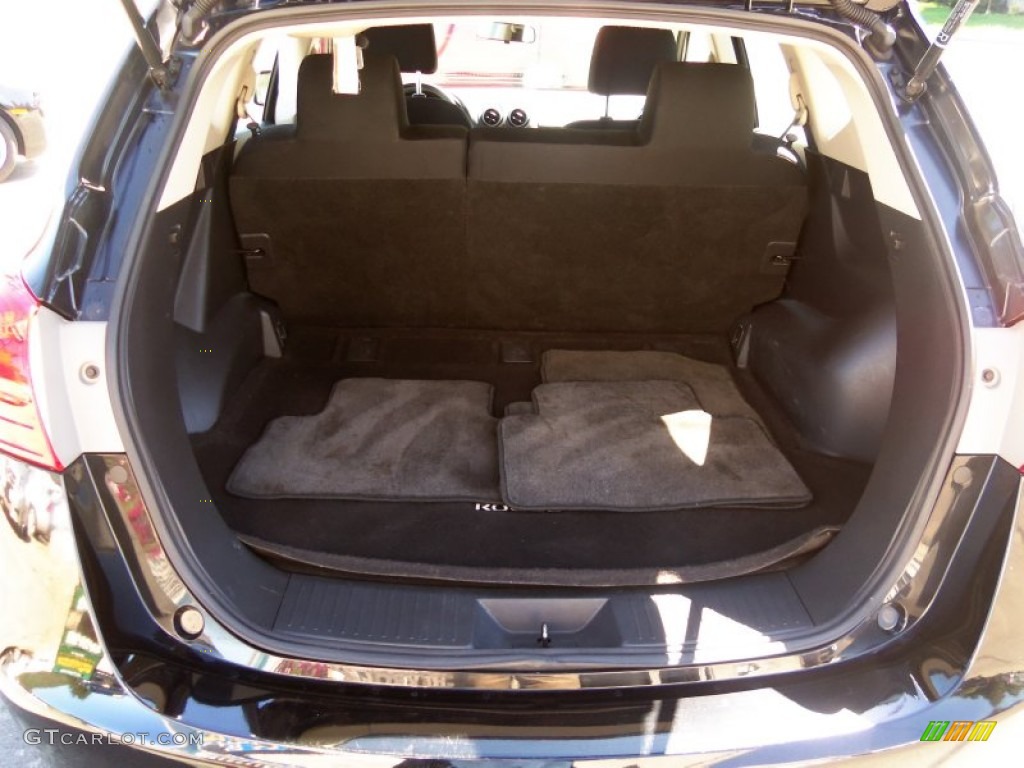 2011 Rogue S AWD - Wicked Black / Black photo #9