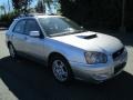 Platinum Silver Metallic - Impreza WRX Sport Wagon Photo No. 4
