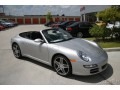 2008 Arctic Silver Metallic Porsche 911 Carrera Cabriolet  photo #73