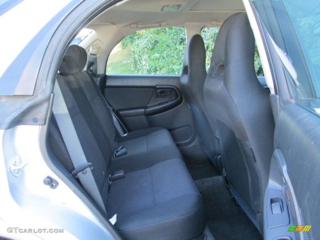2004 Subaru Impreza WRX Sport Wagon Interior Color Photos