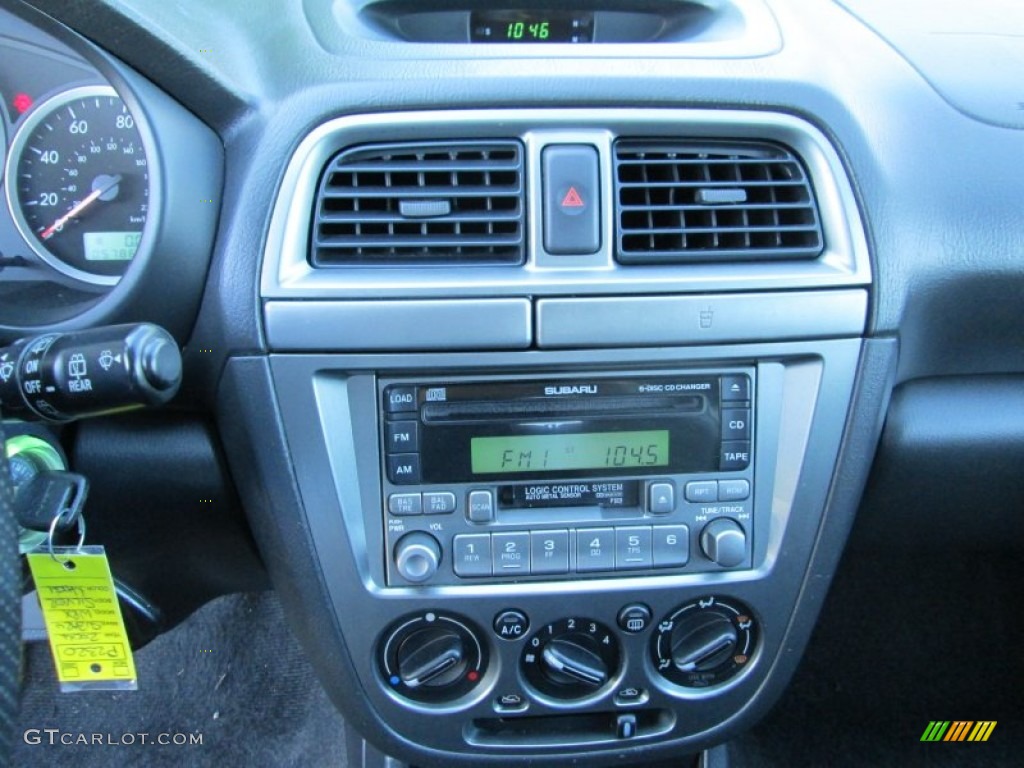 2004 Subaru Impreza WRX Sport Wagon Controls Photo #85822642