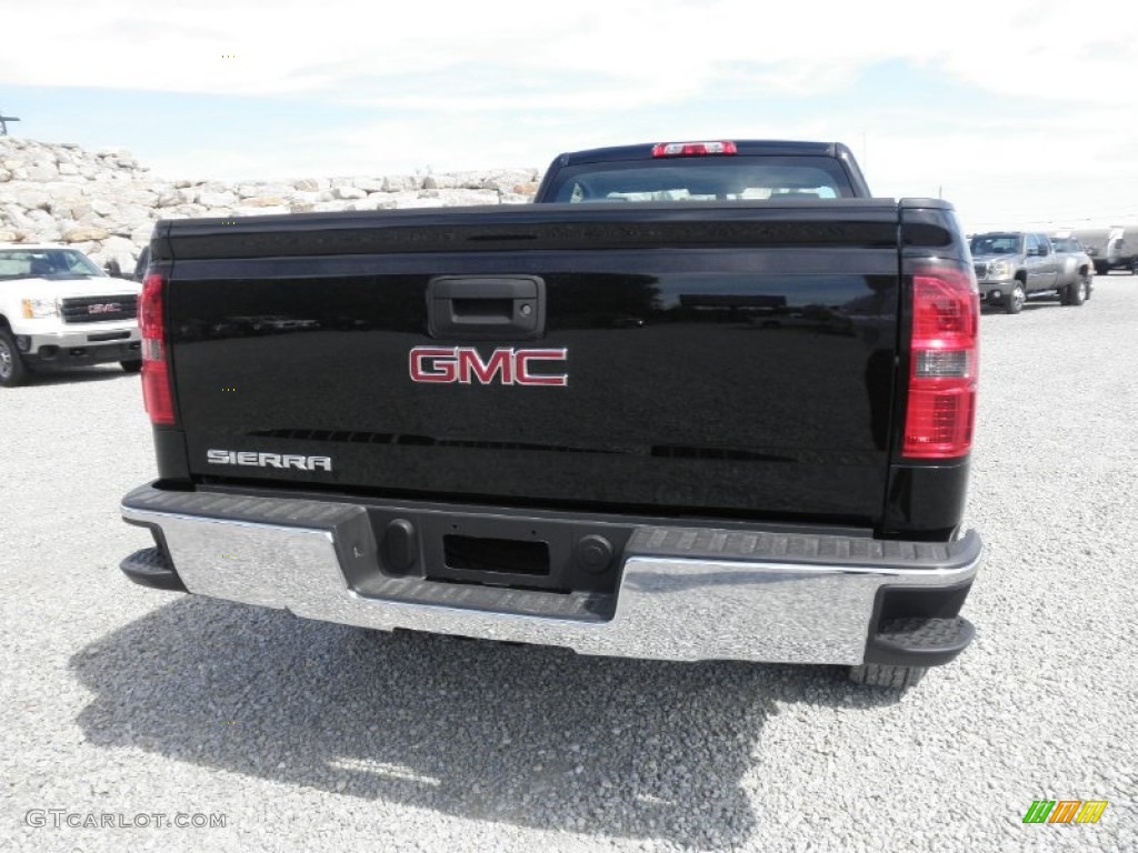 2014 Sierra 1500 Regular Cab 4x4 - Onyx Black / Jet Black/Dark Ash photo #16