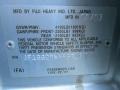 Platinum Silver Metallic - Impreza WRX Sport Wagon Photo No. 29