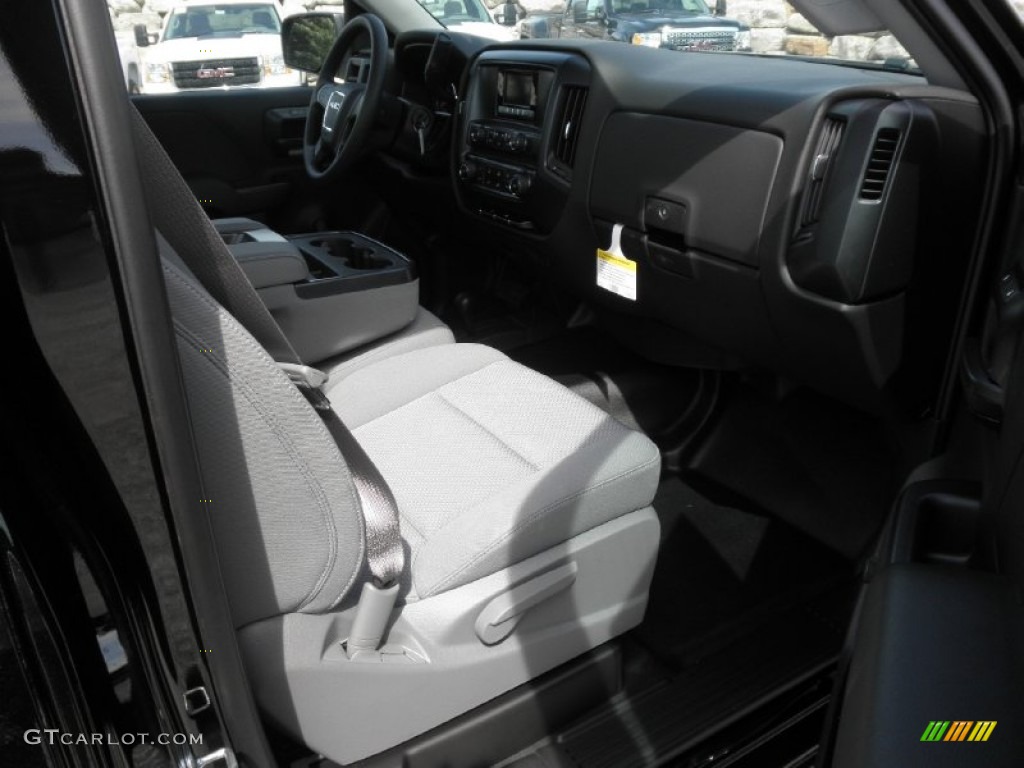 2014 Sierra 1500 Regular Cab 4x4 - Onyx Black / Jet Black/Dark Ash photo #17