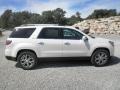 White Diamond Tricoat 2014 GMC Acadia SLT AWD Exterior