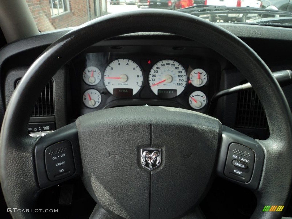 2004 Ram 1500 ST Regular Cab - Deep Molten Red Pearl / Dark Slate Gray photo #6