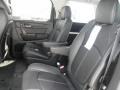 2014 GMC Acadia Ebony Interior Rear Seat Photo