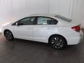 2013 White Orchid Pearl Honda Civic EX-L Sedan  photo #8