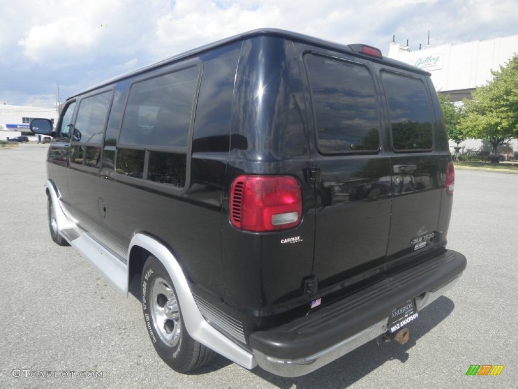 2003 Ram Van 1500 Passenger Conversion - Black / Dark Slate Gray photo #3