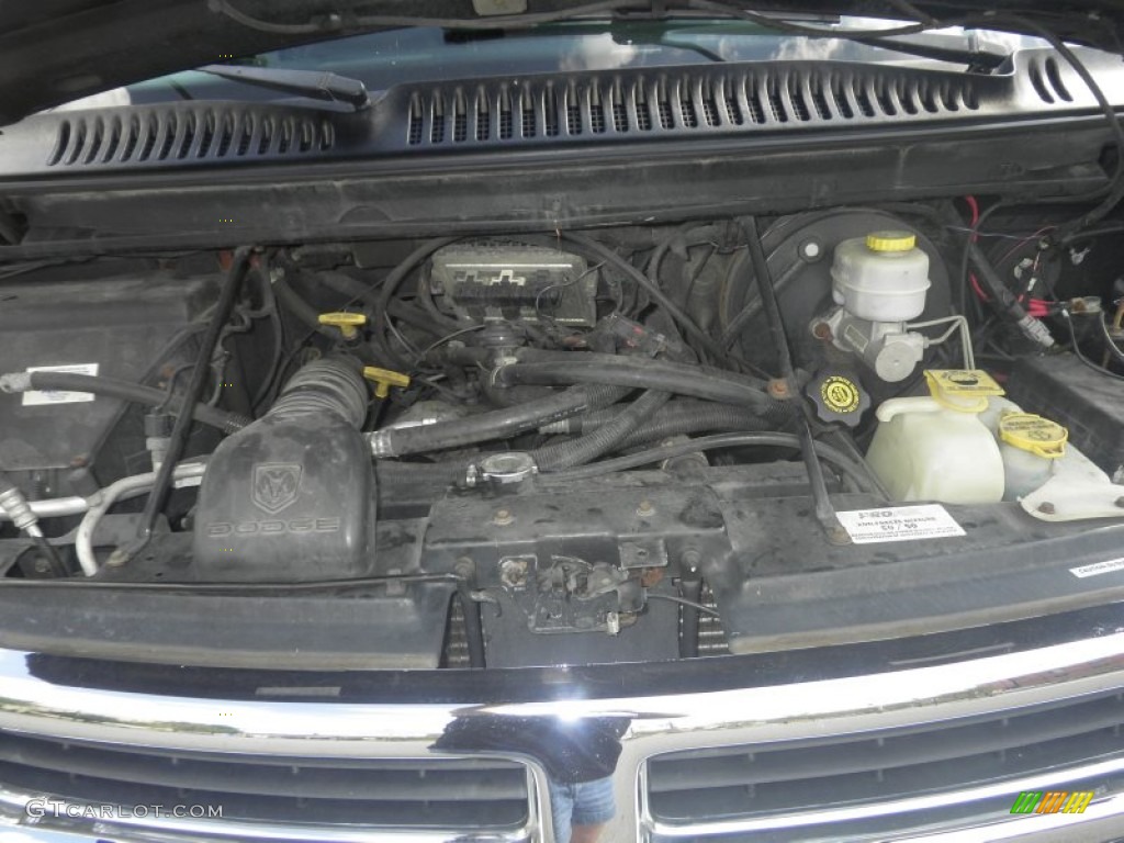 2003 Ram Van 1500 Passenger Conversion - Black / Dark Slate Gray photo #9