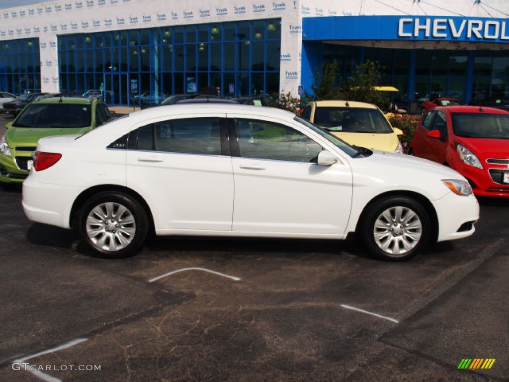 Bright White Chrysler 200