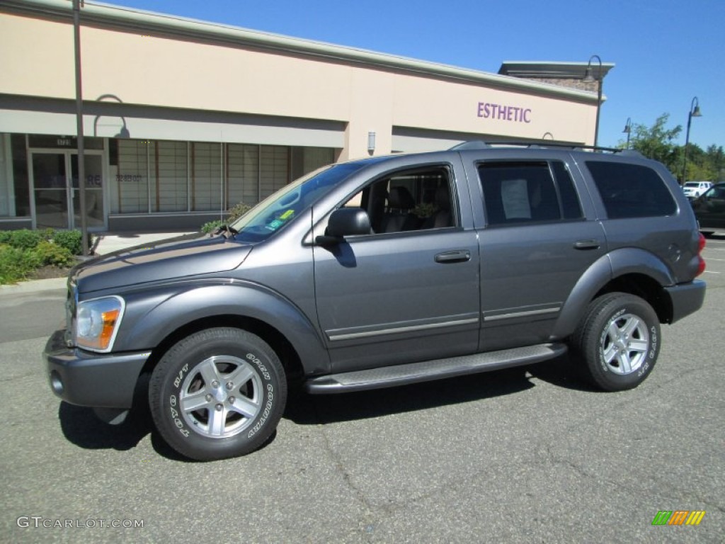 2004 Durango Limited 4x4 - Graphite Metallic / Medium Slate Gray photo #2