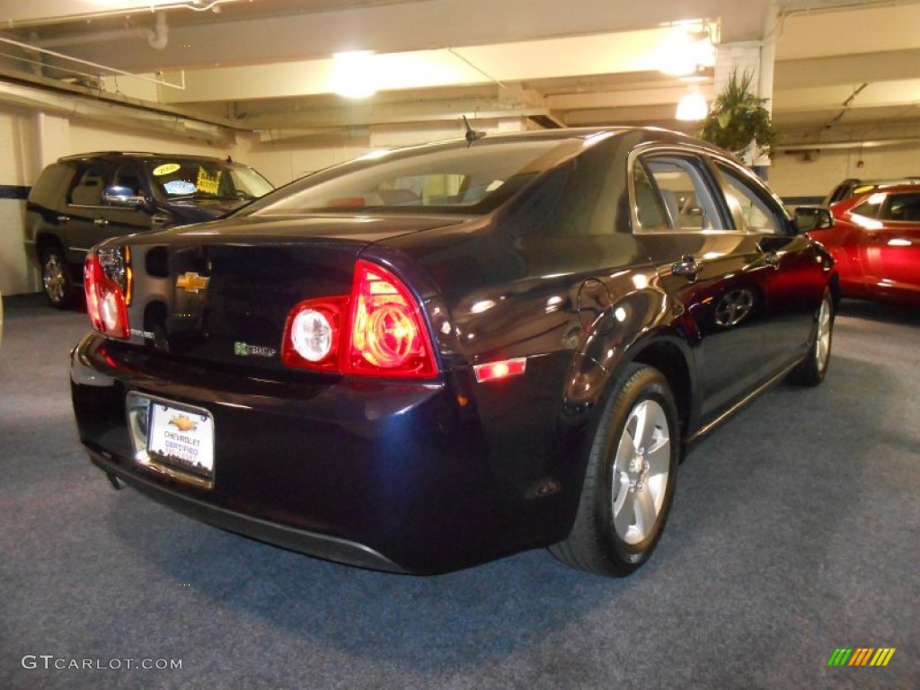 2008 Malibu Hybrid Sedan - Imperial Blue Metallic / Titanium Gray photo #5