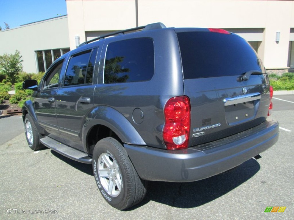 2004 Durango Limited 4x4 - Graphite Metallic / Medium Slate Gray photo #5