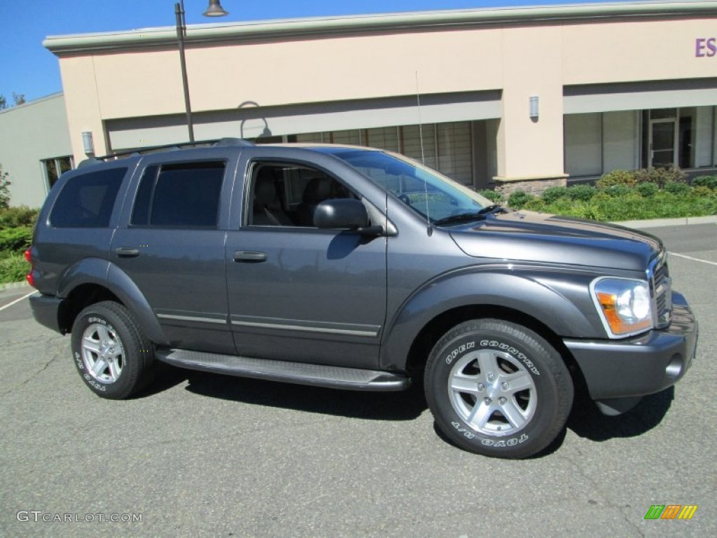 2004 Durango Limited 4x4 - Graphite Metallic / Medium Slate Gray photo #10