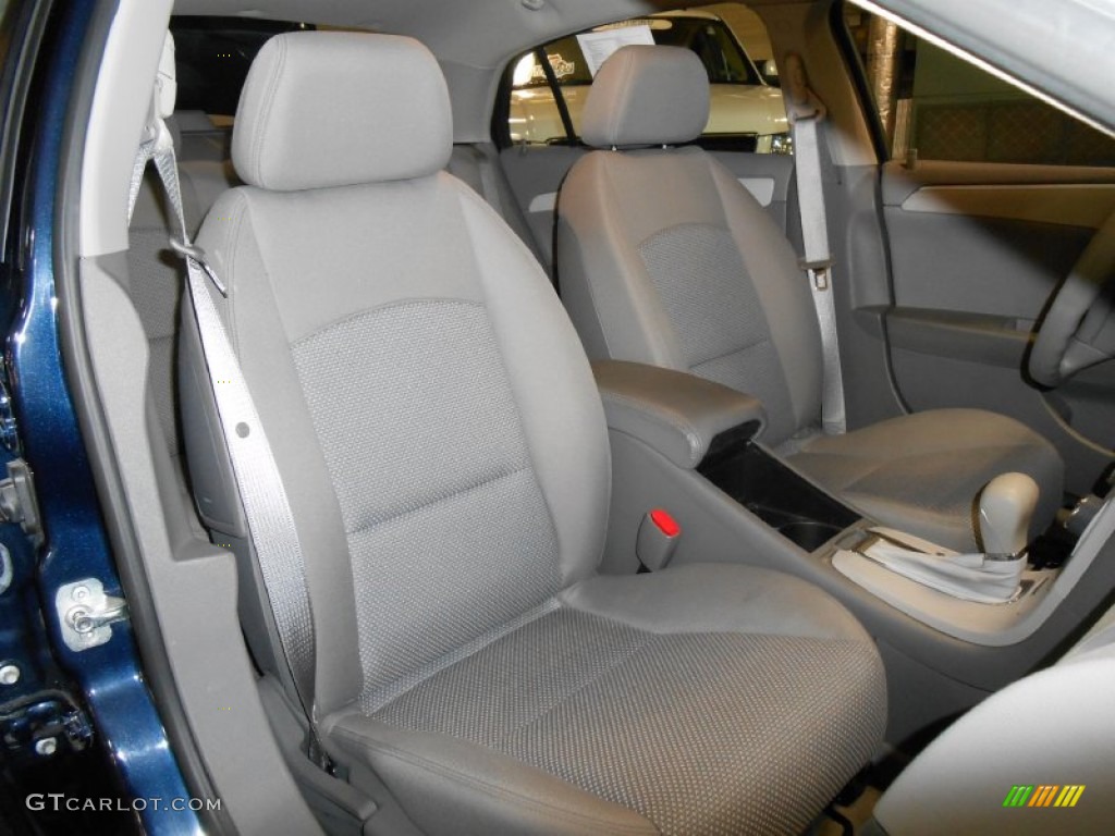 2008 Malibu Hybrid Sedan - Imperial Blue Metallic / Titanium Gray photo #14