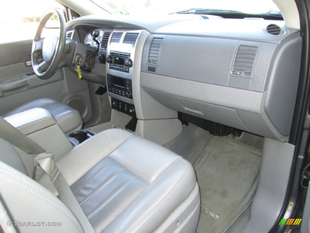 2004 Durango Limited 4x4 - Graphite Metallic / Medium Slate Gray photo #16