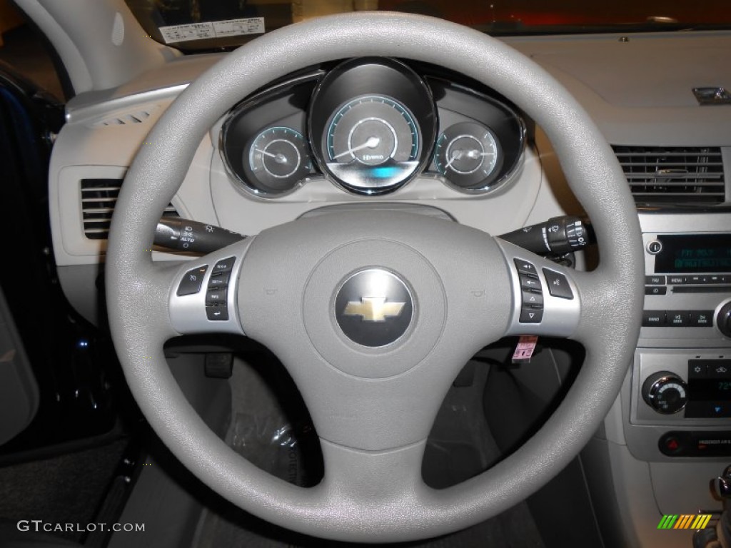 2008 Malibu Hybrid Sedan - Imperial Blue Metallic / Titanium Gray photo #24