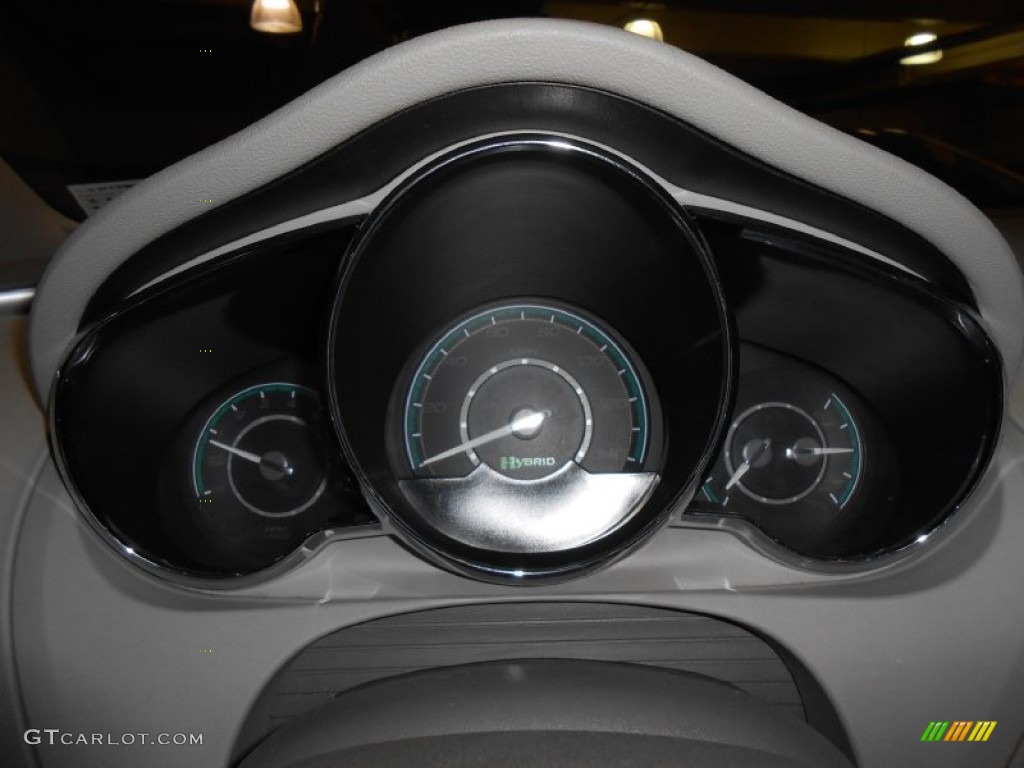 2008 Malibu Hybrid Sedan - Imperial Blue Metallic / Titanium Gray photo #25