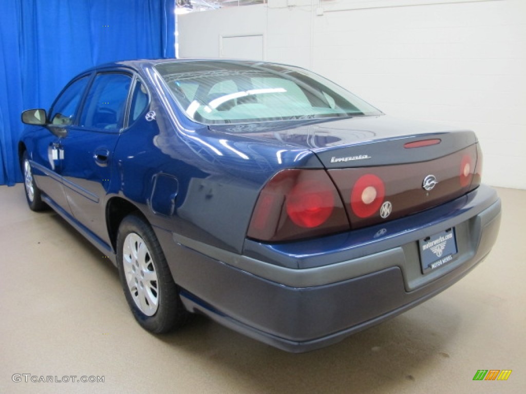 2002 Impala  - Navy Blue Metallic / Medium Gray photo #5