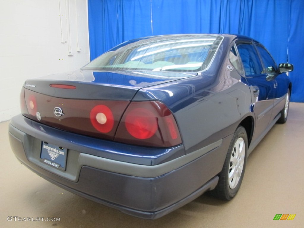 2002 Impala  - Navy Blue Metallic / Medium Gray photo #7
