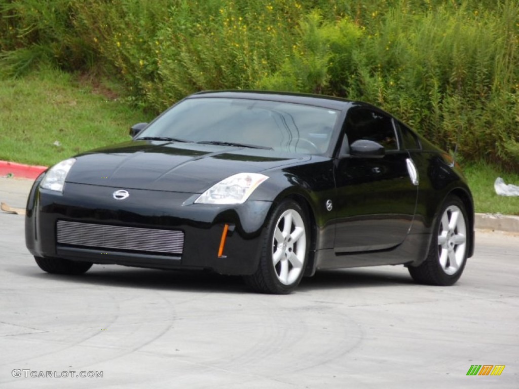 Super Black 2004 Nissan 350Z Touring Coupe Exterior Photo #85829377