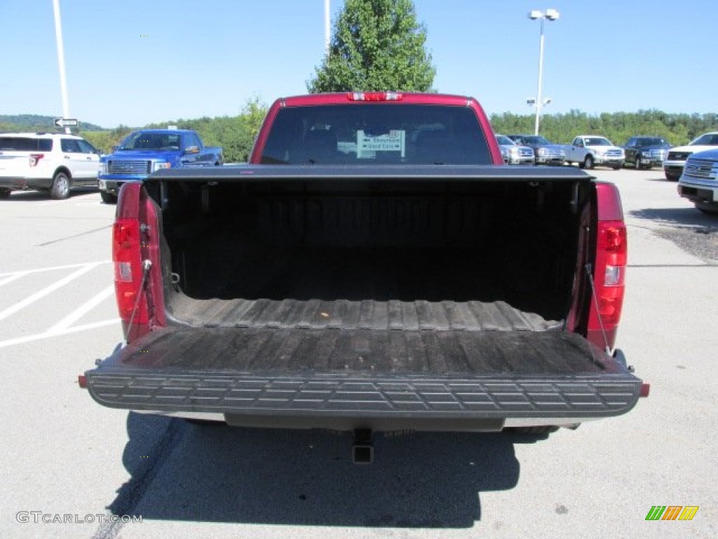 2009 Silverado 1500 LT Extended Cab 4x4 - Dark Cherry Red Metallic / Ebony photo #12
