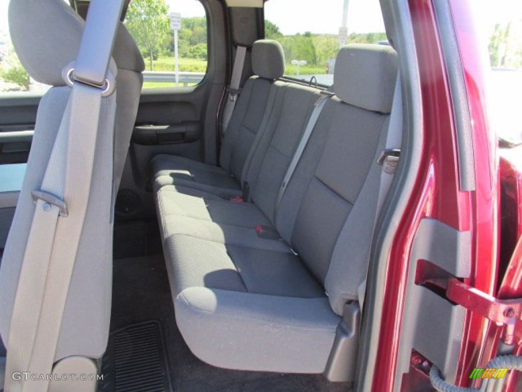 2009 Silverado 1500 LT Extended Cab 4x4 - Dark Cherry Red Metallic / Ebony photo #16