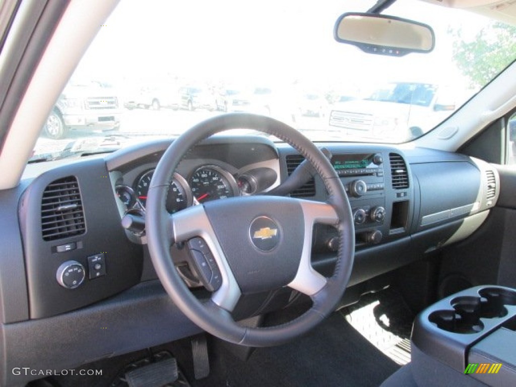 2009 Silverado 1500 LT Extended Cab 4x4 - Dark Cherry Red Metallic / Ebony photo #18