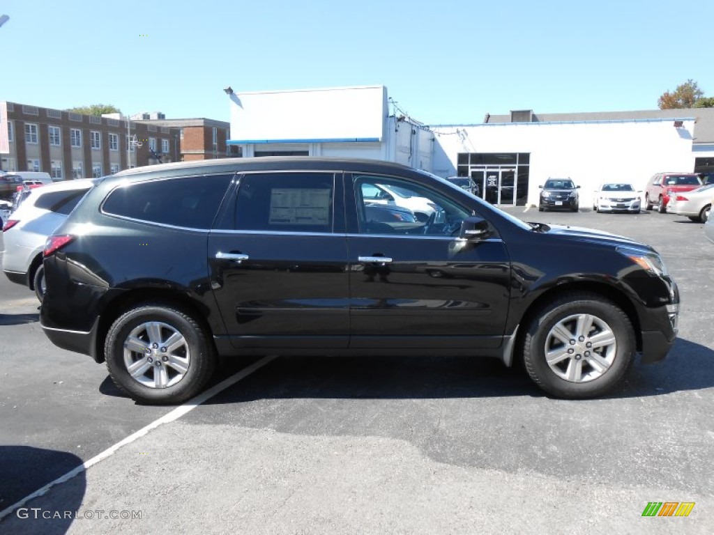 Black Granite Metallic 2014 Chevrolet Traverse LT AWD Exterior Photo #85831551