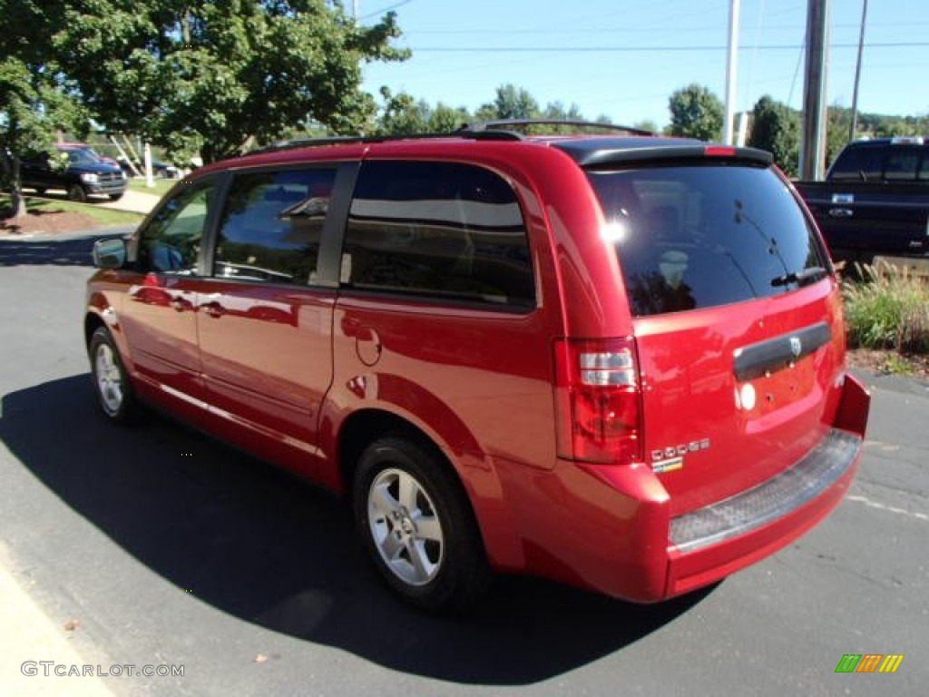 2010 Grand Caravan SE - Deep Cherry Red Crystal Pearl / Medium Slate Gray/Light Shale photo #6