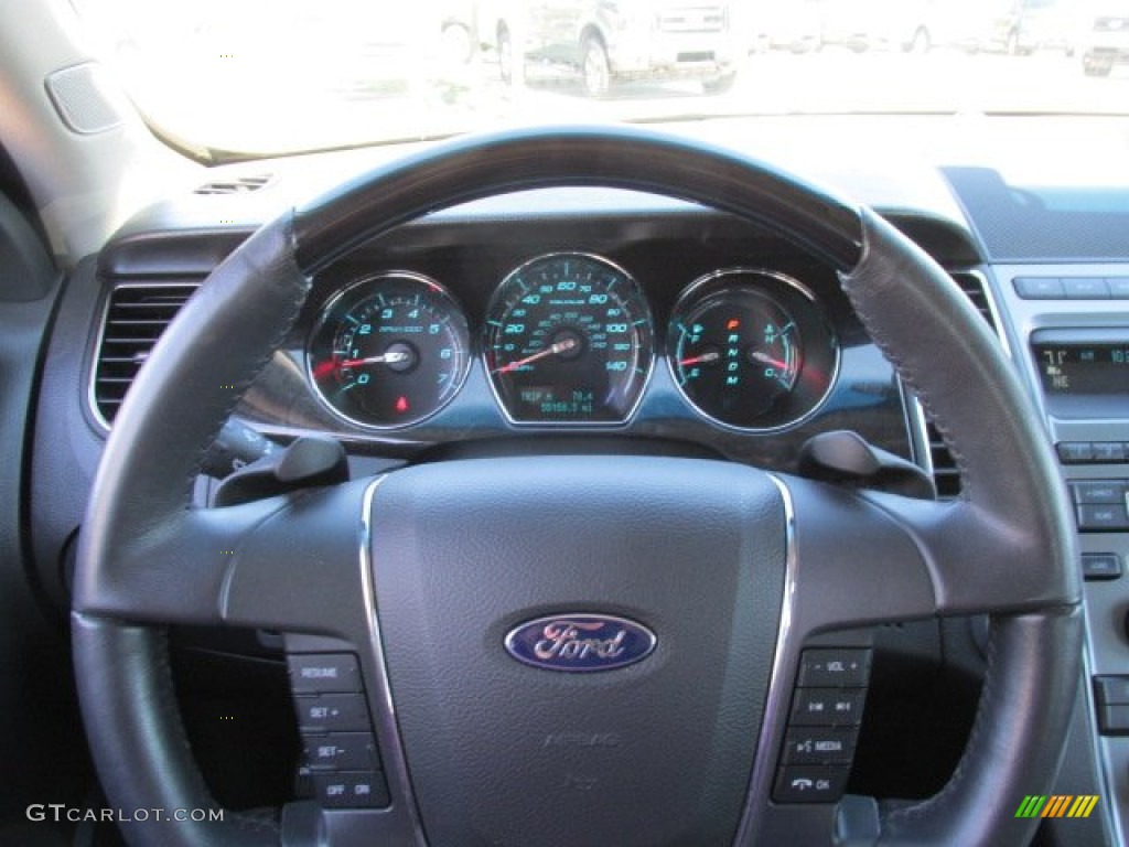 2010 Taurus Limited - Red Candy Metallic / Charcoal Black photo #19