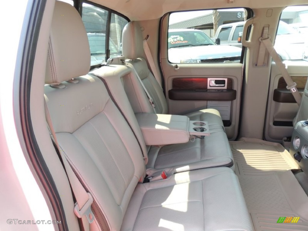 2010 F150 Platinum SuperCrew - Ingot Silver Metallic / Sienna Brown Leather/Black photo #9