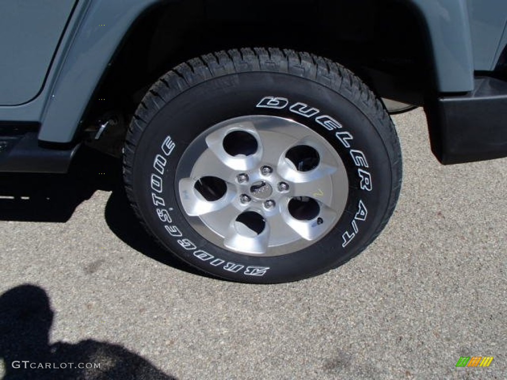 2014 Wrangler Unlimited Sahara 4x4 - Anvil / Black photo #9