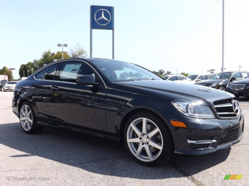Magnetite Black Metallic 2014 Mercedes-Benz C 350 4Matic Coupe Exterior Photo #85832494