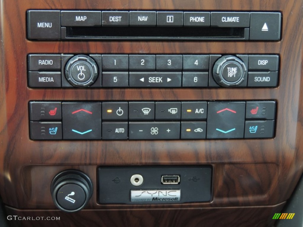 2010 F150 Platinum SuperCrew - Ingot Silver Metallic / Sienna Brown Leather/Black photo #22