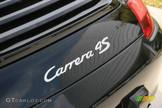2008 911 Carrera 4S Coupe - Black / Black photo #14