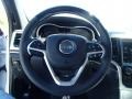 2014 Jeep Grand Cherokee Summit Morocco Black Natura Leather Interior Steering Wheel Photo