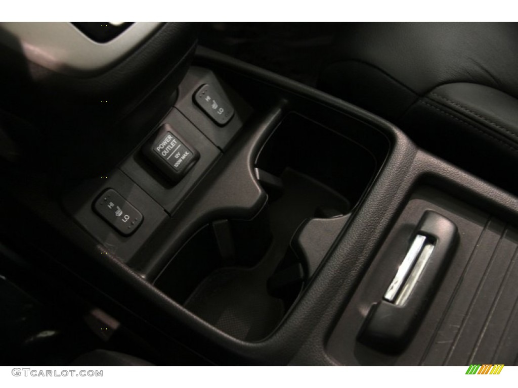 2012 CR-V EX-L 4WD - Crystal Black Pearl / Black photo #18