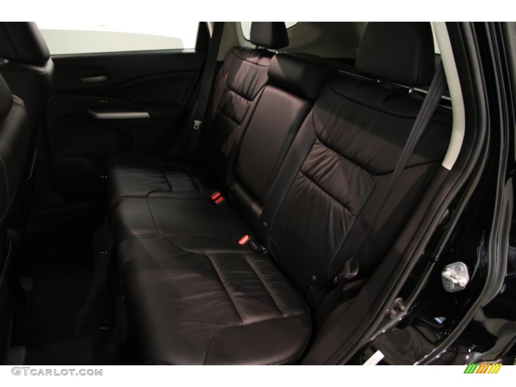 2012 CR-V EX-L 4WD - Crystal Black Pearl / Black photo #23