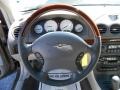2002 Chrysler 300 Sandstone Interior Steering Wheel Photo