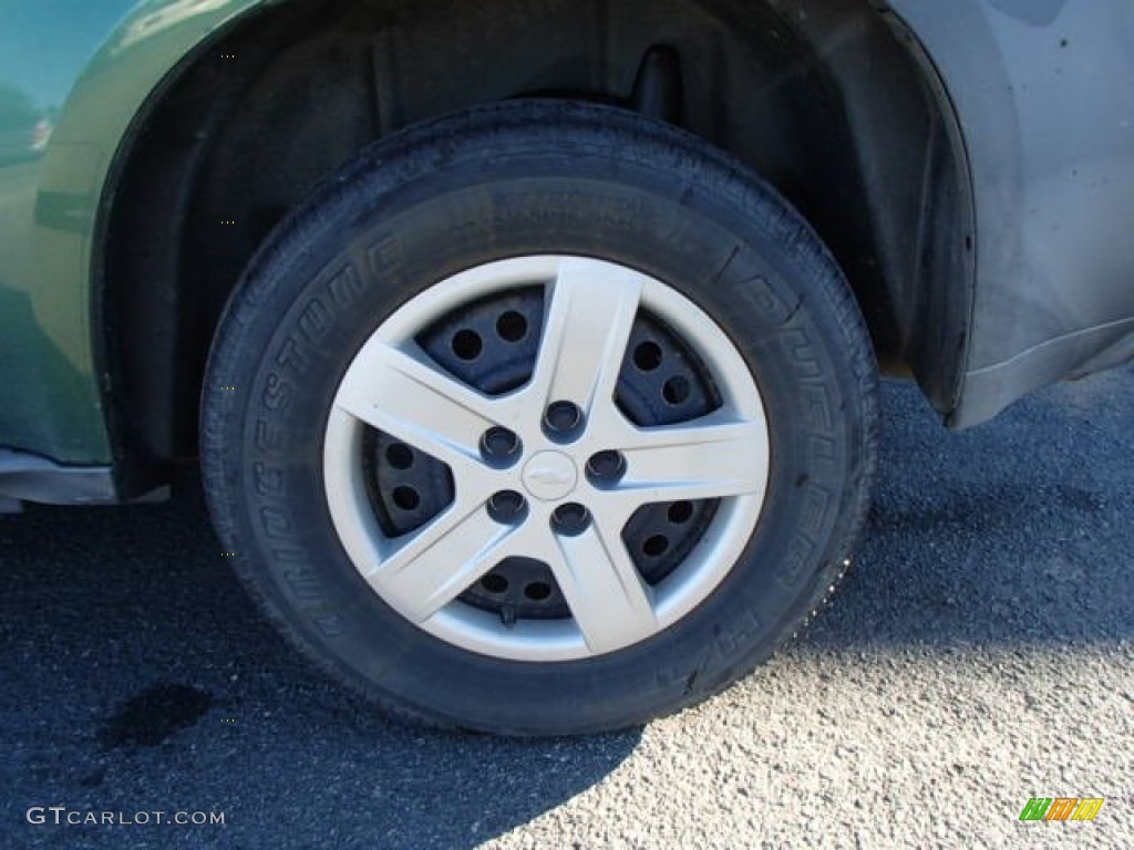 2005 Equinox LS AWD - Meander Green Metallic / Light Gray photo #7