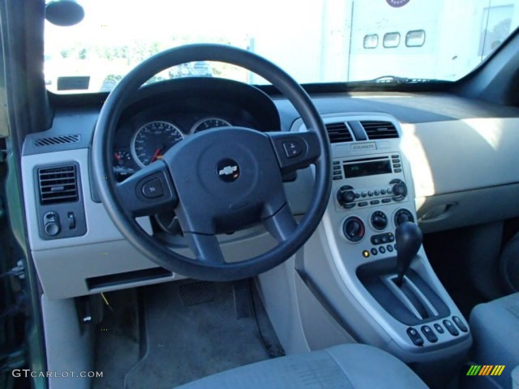 2005 Equinox LS AWD - Meander Green Metallic / Light Gray photo #10