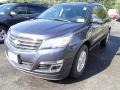 2014 Atlantis Blue Metallic Chevrolet Traverse LT  photo #1